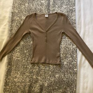 TNA waffle long sleeve